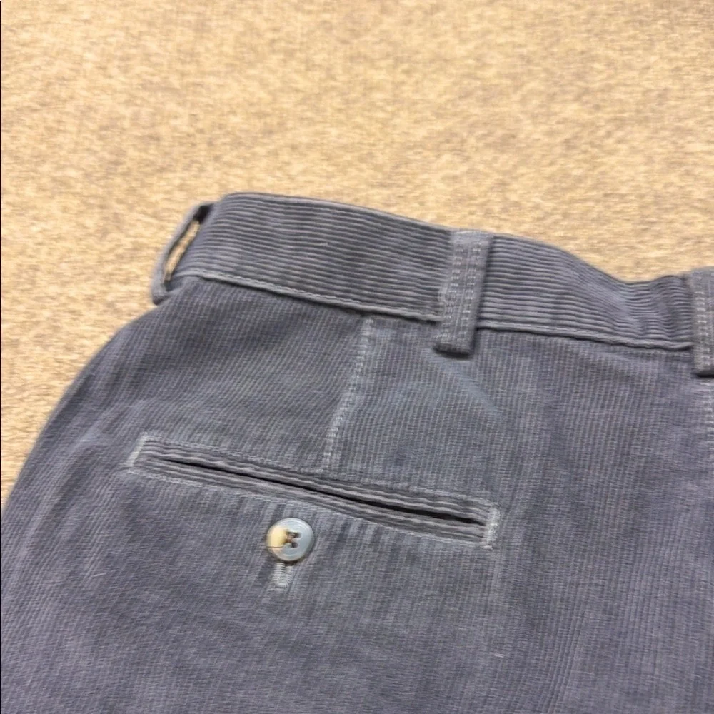 Haggar Go To Corduroy Jeans Mens 36x30 Classic Fit Straight Leg Pockets Gray NWT